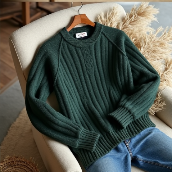 Coastal Comfort Chunky Knit Sweater