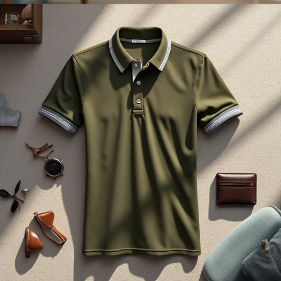 Elite Contrast Polo