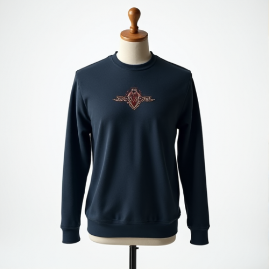 Urban Threads Embroidered Sweatshirt