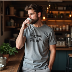 Brewed Awakenings: Men's Coffee Lover Tee
