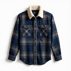 EverCozy Sherpa Lined Flannel Shirt