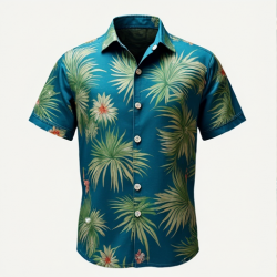 Tropical Vibes Short Sleeve Shirt