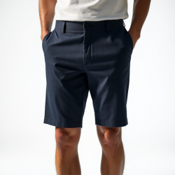 Elegant Weave Men's Jacquard Shorts