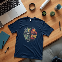 Unity in Style: Men's Charity Support Tee