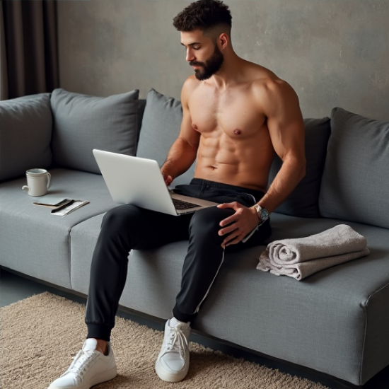 Urban Stripes Men's Tracksuit Bottoms