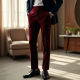 Velvet Luxe Evening Trousers