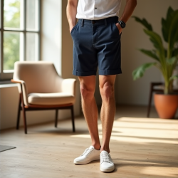 Suede Luxe Casual Shorts