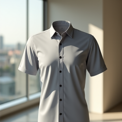 Urban Chic Band Collar Shirt