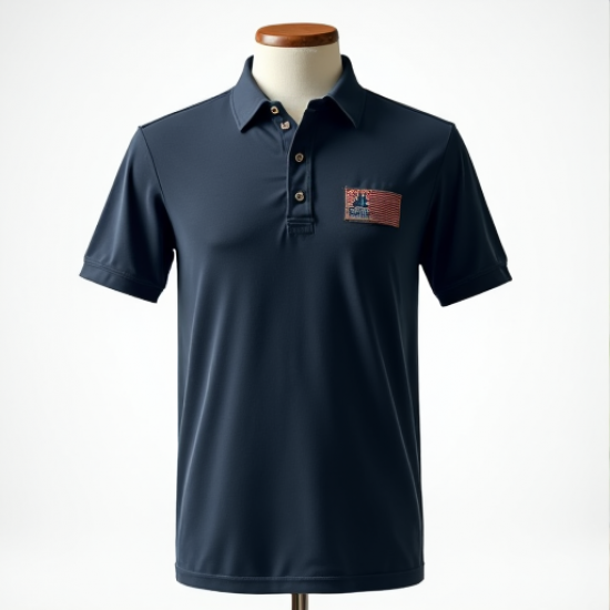 Heritage Charm Vintage Graphic Polo