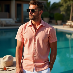 Coastal Breeze Designer Resort Shirt