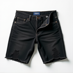 Urban Edge Distressed Denim Cutoff Shorts