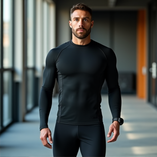 DynamicFit Men's Athletic Long Sleeve Top