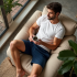 CozyFlex Men's Brushed Fleece Shorts