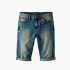 Urban Edge Stone Washed Denim Shorts