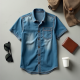 Urban Edge Acid Wash Denim Shirt