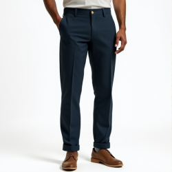 EcoComfort Men's Organic Cotton Casual Pants