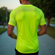 LuminousStride Men's Reflective Running Tee