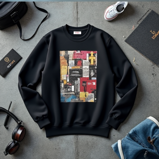 Urban Vibe Graphic Pullover
