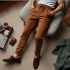 Suede Luxe Casual Trousers