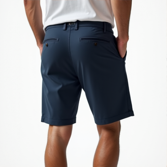 Urban Comfort Flat-Front Shorts