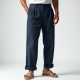Breezy Seersucker Summer Trousers