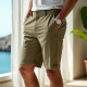 Coastal Breeze Garment-Dyed Chino Shorts