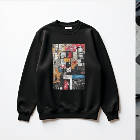 Urban Vibe Graphic Pullover