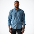 Urban Voyager Chambray Utility Shirt