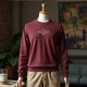 Urban Threads Embroidered Sweatshirt