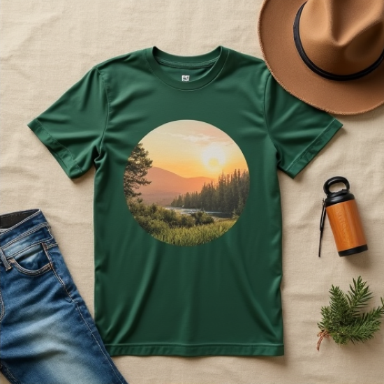 EcoTrail Men's Nature Graphic Tee