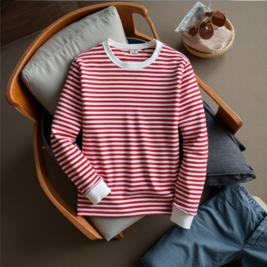 Classic Striped Cotton Tee