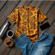 Savanna Chic Men's Animal Print T-Shirt