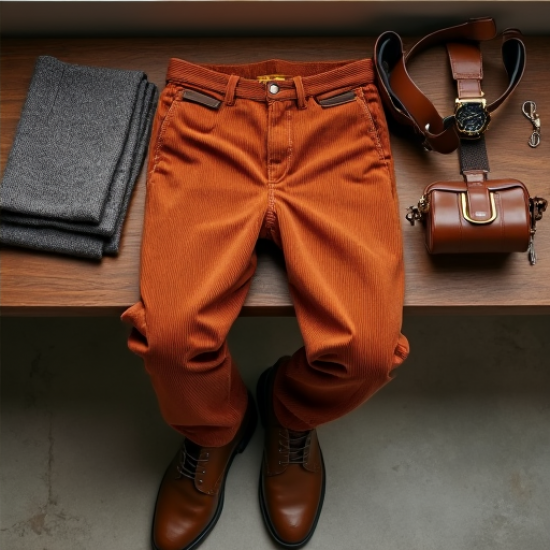 Classic Comfort Corduroy Wide Wale Pants