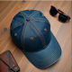 Retro Revival Washed Denim Cap