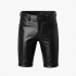 Urban Rebel Leather Look Biker Shorts
