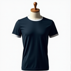 Urban Edge Contrast Neckband Ringer Tee