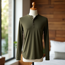 Heritage Slub Cotton Henley