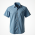 Breezy Chambray Classic Short Sleeve Shirt