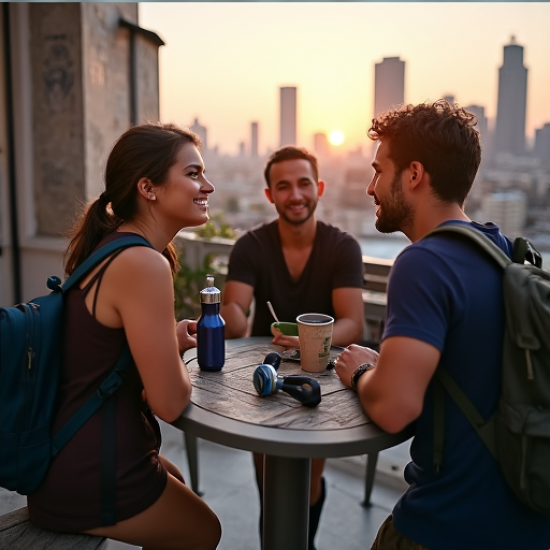 Urban Vibe Graphic Bucket Hat