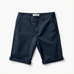 Urban Comfort Rolled Cuff Chino Shorts