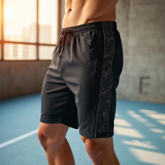 FlexiFit Men's Graphic Gym Shorts