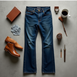 Urban Edge Bootcut Indigo Jeans