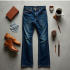 Urban Edge Bootcut Indigo Jeans