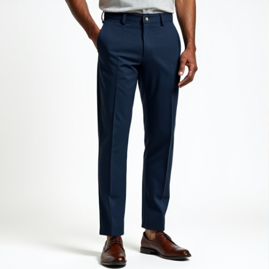 Urban Comfort Brushed Cotton Trousers