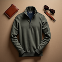 Urban Comfort Half-Zip Sweater