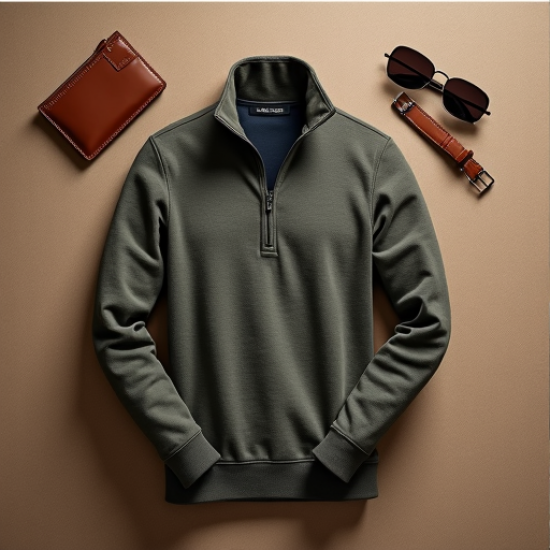 Urban Comfort Half-Zip Sweater