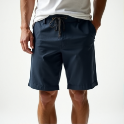 Breezy Comfort Linen Blend Shorts