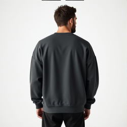 Urban Comfort Oversized Drop Shoulder Sweatshirt