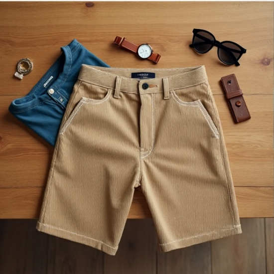 Retro Luxe Corduroy Shorts