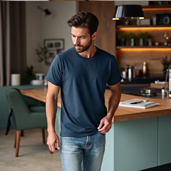 Urban Comfort Drop Shoulder Tee